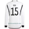 Camiseta de fútbol Manga Larga Alemania Sule 15 Primera Equipación Mundial 2022 - Hombre